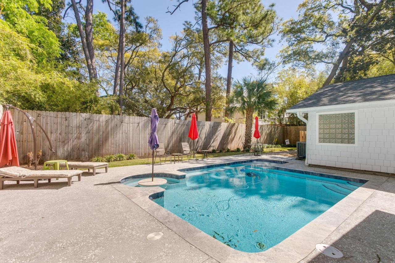 Spacious St Simons Island Vacation Rental With Pool! St. Simons Island Екстериор снимка