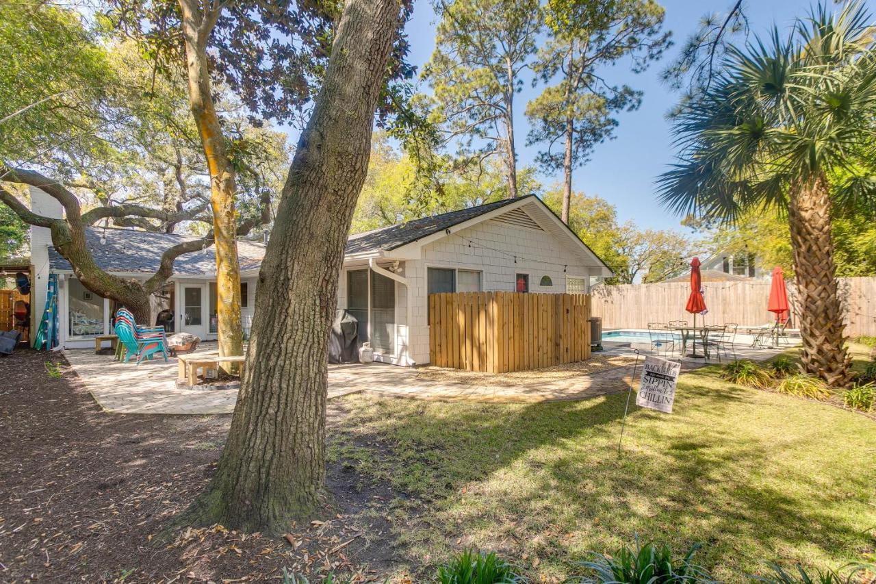 Spacious St Simons Island Vacation Rental With Pool! St. Simons Island Екстериор снимка