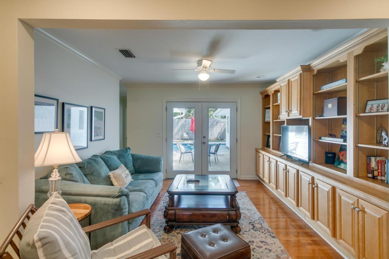 Spacious St Simons Island Vacation Rental With Pool! St. Simons Island Екстериор снимка